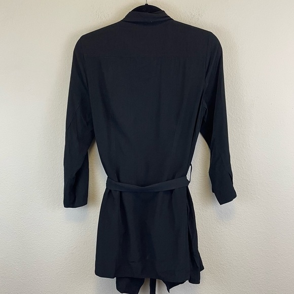 Cabi Open Front Lightweight Tie Cardigan/Jacket Black Size M - Picture 5 of 7